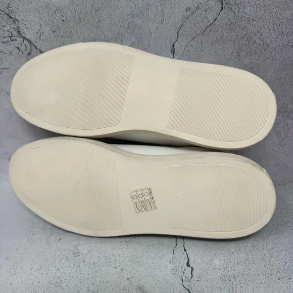 ❤️Oliver Cabell Low 1 Marsala White and Gray Leather Sneakers.  Size 38/US 8. - Picture 10 of 15